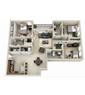3 Bedrom 3 Bath - Per Bedroom