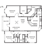 3 Bedroom B (Villa with a Garage)