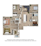 4 Bedroom | 3 Bathroom Den