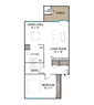 One Bedroom, One Bath Standard