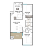 Two Bedroom, Two Bath Large Standard