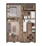 One Bedroom Cherry