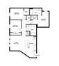 Row C1 - 3 Bedroom x 2 Bath (Shared)