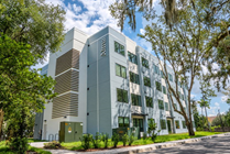 Exterior Alma Gainesville from 31st Terrace.