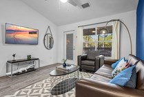Cabana-Beach-Gainesville-Apartments-Near-University-of-Florida-Fully-Furnished-Living-Room-TV-Included
