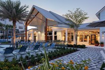 Campus Circle Gainesville - Pool Deck - Club Angle from Flowers