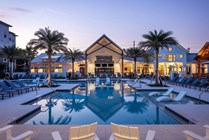 Campus Circle Gainesville - Pool Deck - Dusk Hero