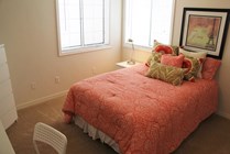 Bright, corner bedrooms feature 2 windows providing natural light.