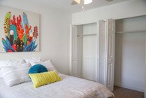 Spacious bedroom, furnished or unfurnished