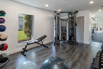Get fit with our weight training equipment, offering modern machines, medicine balls, and free weights for a complete workout. 