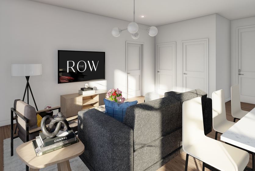 the row